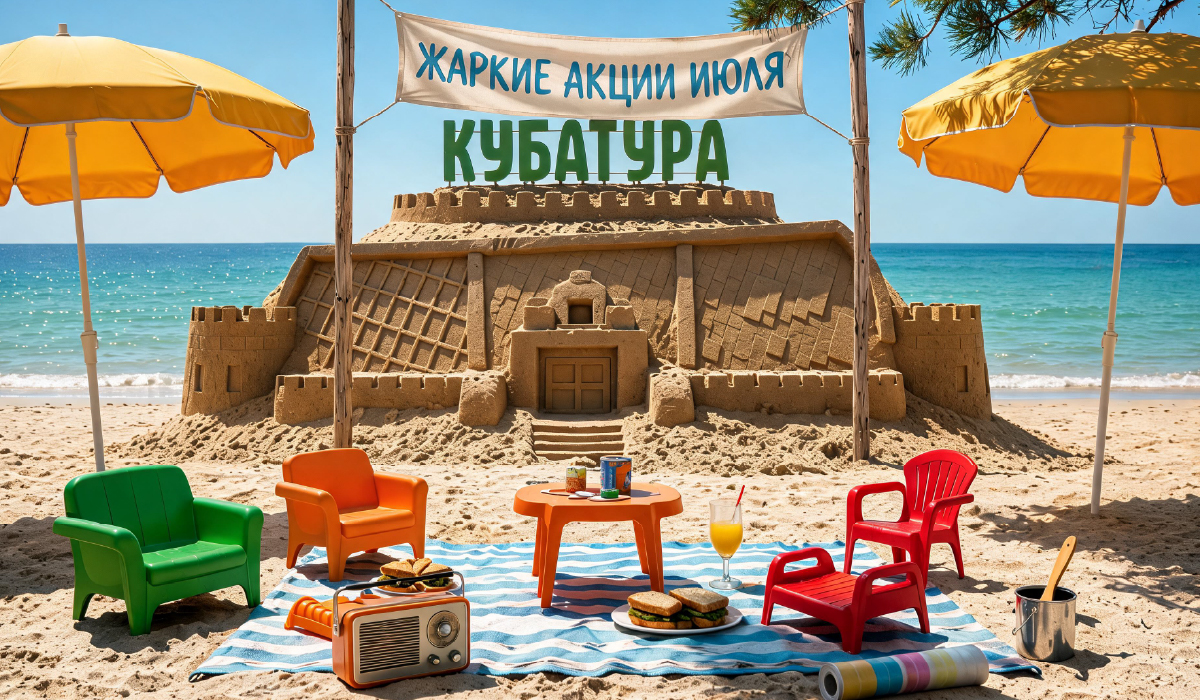 Акции июля в салонах КУБАТУРЫ
